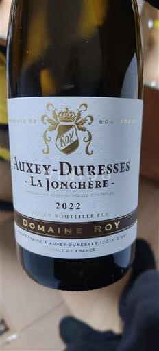 Borgogna Auxey-Duresses Domaine Roy La Jonchère 2022