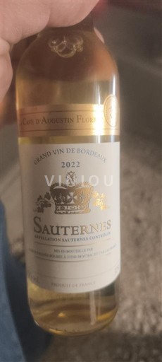 Burdeos Sauternes Cave Augustin Florent 2022