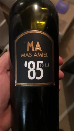 Roussillon Maury Mas Amiel 1985