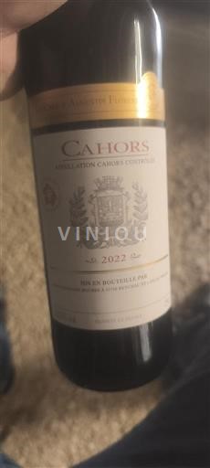 Sydväst Cahors Château Auguste Fourtanier 2022