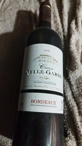 Bordoja Bordo Château Belle-Garde 2018