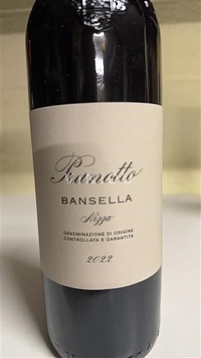 Piemonte Nizza Prunotto Bansella 2022