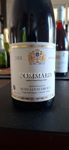 Bourgogne Pommard Jean-Louis Drouot 2011