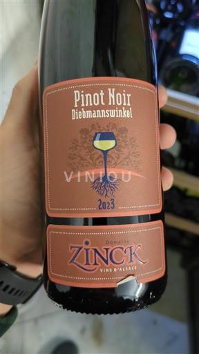 Alsace Domaine Zinck Diebmannswinkel 2023