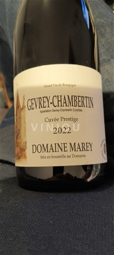 Burgundi Gevrey-Chambertin Domaine Marey Prestige 2022