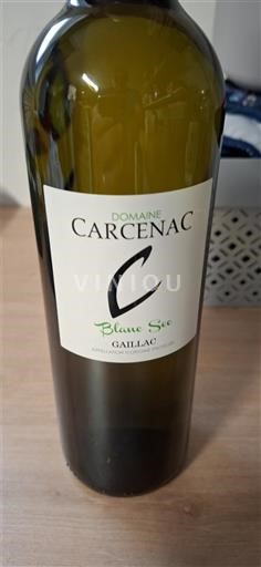 Jugozahod Gaillac Château Carcenac Blanc Sec 2024