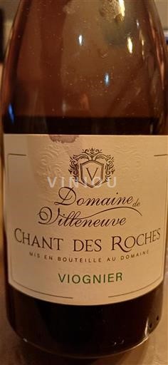 Alpit ja Rhônen maat Rhodanien rinteet Domaine Villeneuve Chant des Roches Ei vuosikertaa