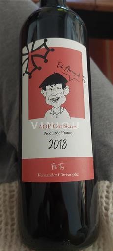 Languedoc Corbières Fernandez Christophe Tête Aveyron de Toi 2018