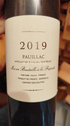 Bordeaux Pauillac Château Latour 2019 2019