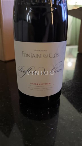 Rhône Valley Vacqueyras Domaine Fontaine du Clos Reflets de l'âme 2023