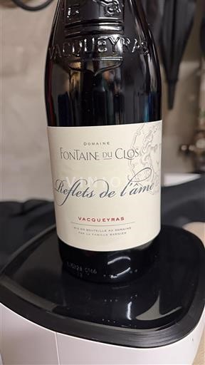Thung lũng Rhône Vacqueyras Domaine Fontaine du Clos Reflets de l'âme 2023