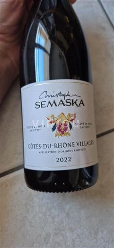 Thung lũng Rhône Côtes-du-rhône-villages Christophe Semaska 2022