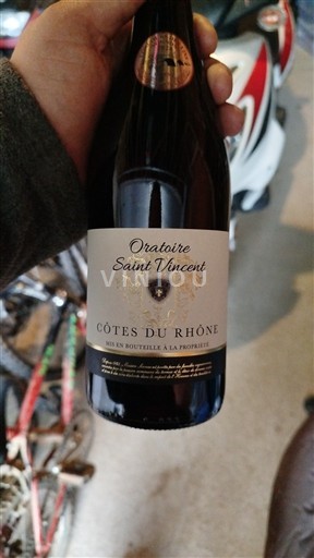 Valle del Ródano Côtes del Ródano Oratoire Saint Vincent 2023