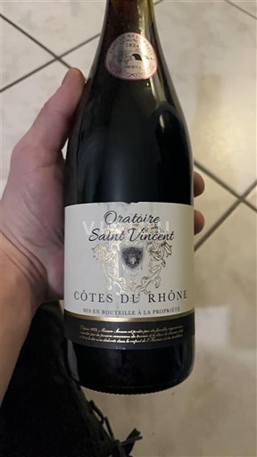 Thung lũng Rhône Côtes-du-rhône Oratoire Saint Vincent 2023