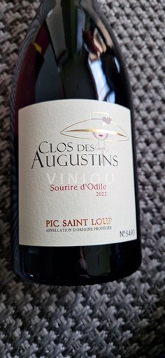 Languedoc Pic-saint-loup Clos des Augustins Sourire d'Odile 2022
