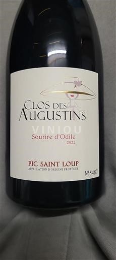 Languedoc Pic-saint-loup Clos des Augustins Sourire d'Odile 2022
