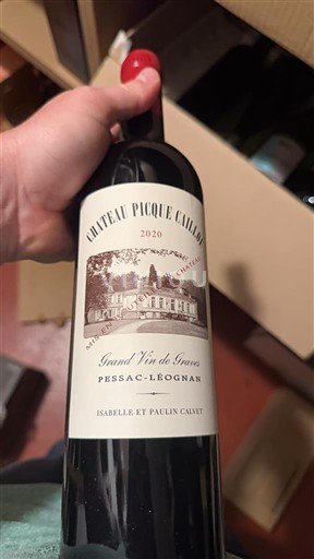 Bordeaux Pessac-Léognan Picque Caillou 2020