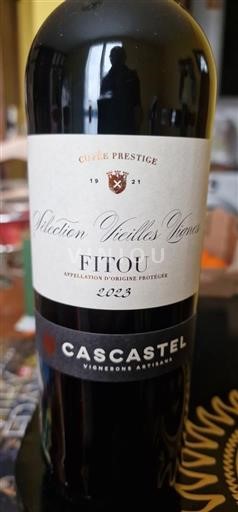 Linguadoca Fitou Château Cascastel Prestige Sélection Vieilles Vignes 2023
