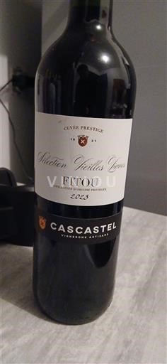Languedoc Fitou Château Cascastel Prestige Sélection Vieilles Vignes 2023