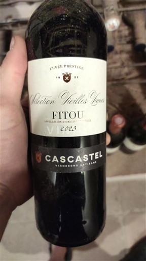 Languedok Fitou Château Cascastel Prestige Sélection Vieilles Vignes 2023