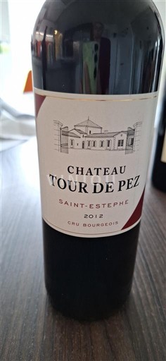 Bordeaux Saint-Estèphe Château Tour de Pez 2012