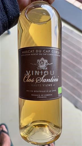 Korzika Muškat s Cape Corse Clos Santini Haute Vigne Neleten.