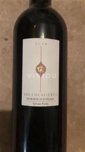 Languedoc Domaine Aupilhac Les Cocalières 2018