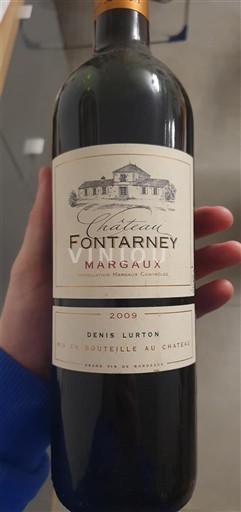 Bordeaux Margaux Domaine Fontarney 2009