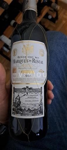 La Rioja Rioja Marqués de Riscal 2016