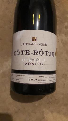 Rhône Valley Côte-Rôtie Stéphane Ogier Montlis 2019