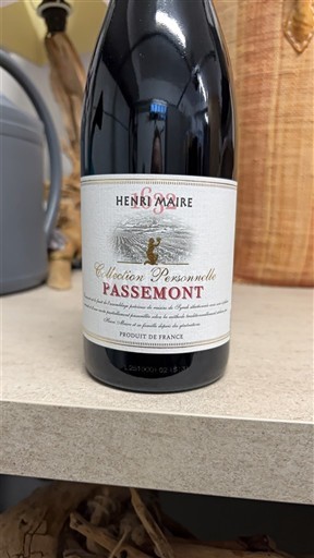 Jura Côtes-du-jura Henri Maire Passemont Collection Personnelle 2022