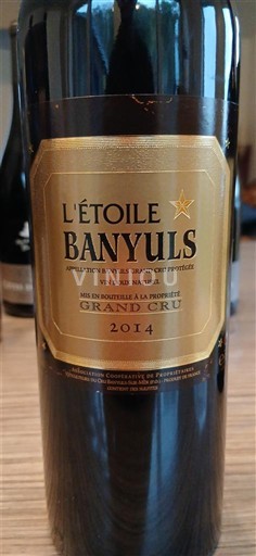 Roussillon Banyuls Grand Cru L'Étoile 2014