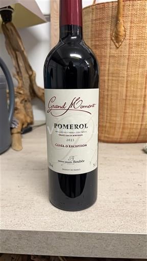Bordeaux Pomerol Bovale d'Exception 2021