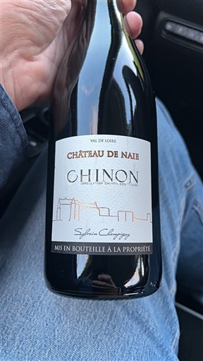 Loiredalen Chinon Château Naie 2024