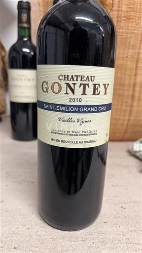 Bordeaux Saint-Émilion Grand Cru Grand Cru Château Gontey Vieilles Vignes 2010