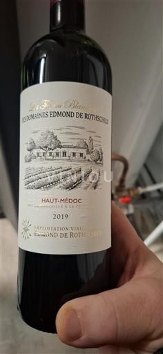 Bordeaux Haut-Médoc Domaine Les Perrières Blanques - s Edmond de Rothschild 2019