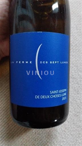 Rhônen laakso Saint-Joseph La Ferme des Sept Lunes De Deux Choses Lune 2023