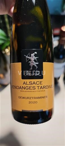 Alsazia Non specificato Vendanges Tardives Domaine Hubert Graff Gewurztraminer 2020