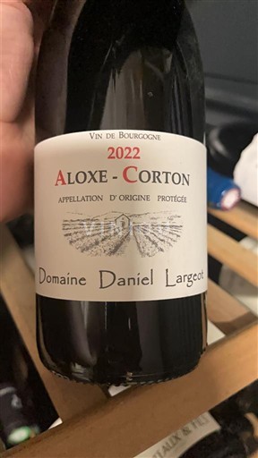 Borgoña Aloxe-Corton Domaine Daniel Largeot 2022