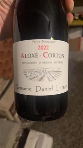 Burgundy Aloxe-Corton Domaine Daniel Largeot 2022