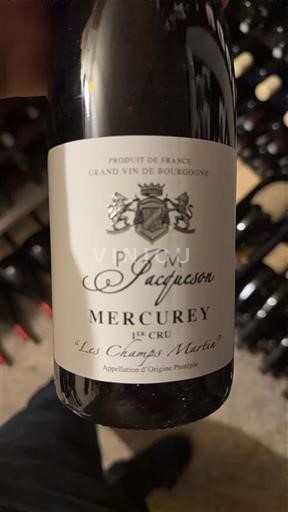 Bourgogne Premier Cru P. & M. Jacqueson Les Champs Martin 2022
