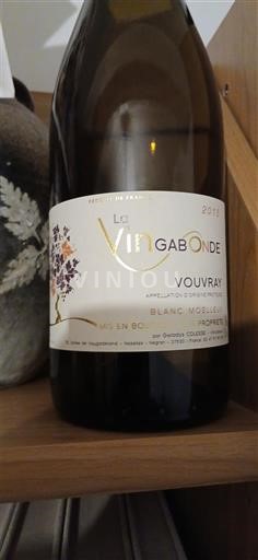 Loiredalen Vouvray Gwladys COLESSE La Vingabonde 2015