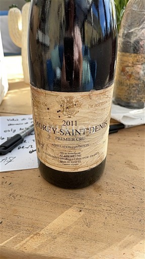 Burgundi Morey-Saint-Denis Premier Cru Alain Brune 2011