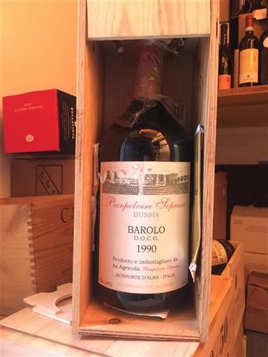 Piemonte Barolo PianPolvere Soprano di Fenocchio Bussia 1990
