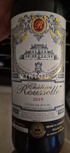 Burdeos Côtes-de-bourg Château Rouissette 2019