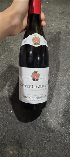 Burgundi Gevrey-Chambertin Edgar Esplot 2014