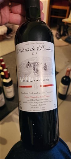 Bordeaux Bordeaux Supérieur Relais de Pauillac 2014