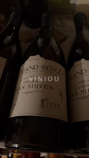 Languedoque Fitou Grand-Bergé Jean Sirven 2020