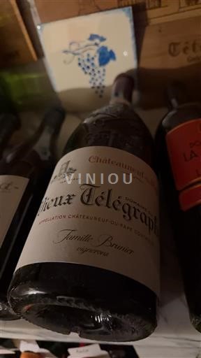 Vale do Ródano Châteauneuf-du-Pape Domaine Vieux Télégraphe Não Sazonado