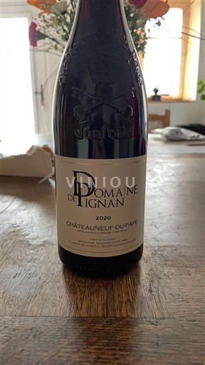 Rhône-dalen Châteauneuf-du-Pape PIGNAN 2020